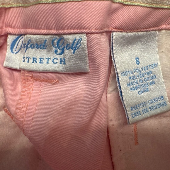 Oxford Golf Pink Women's Capris - Picture 3 of 5